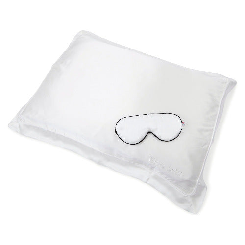 silk pillowcase and eye mask set