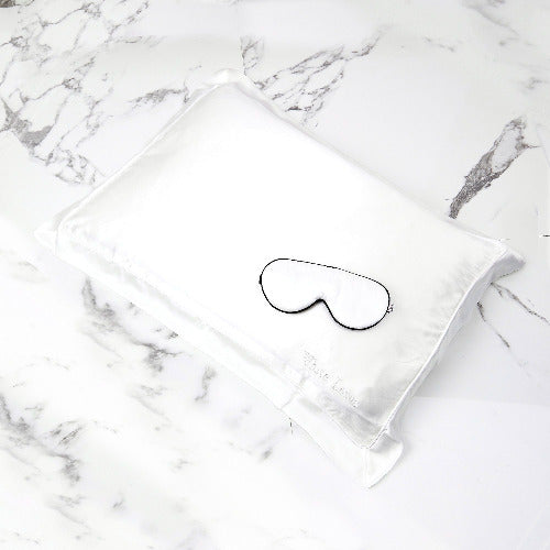 silk pillowcase and eye mask set