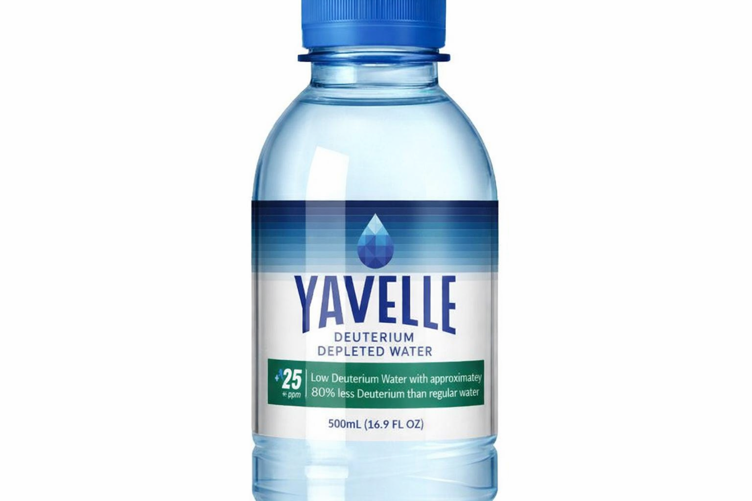 Yavelle Deuterium Depleted Water 25 ppm 16.9 fl oz 24 Pack