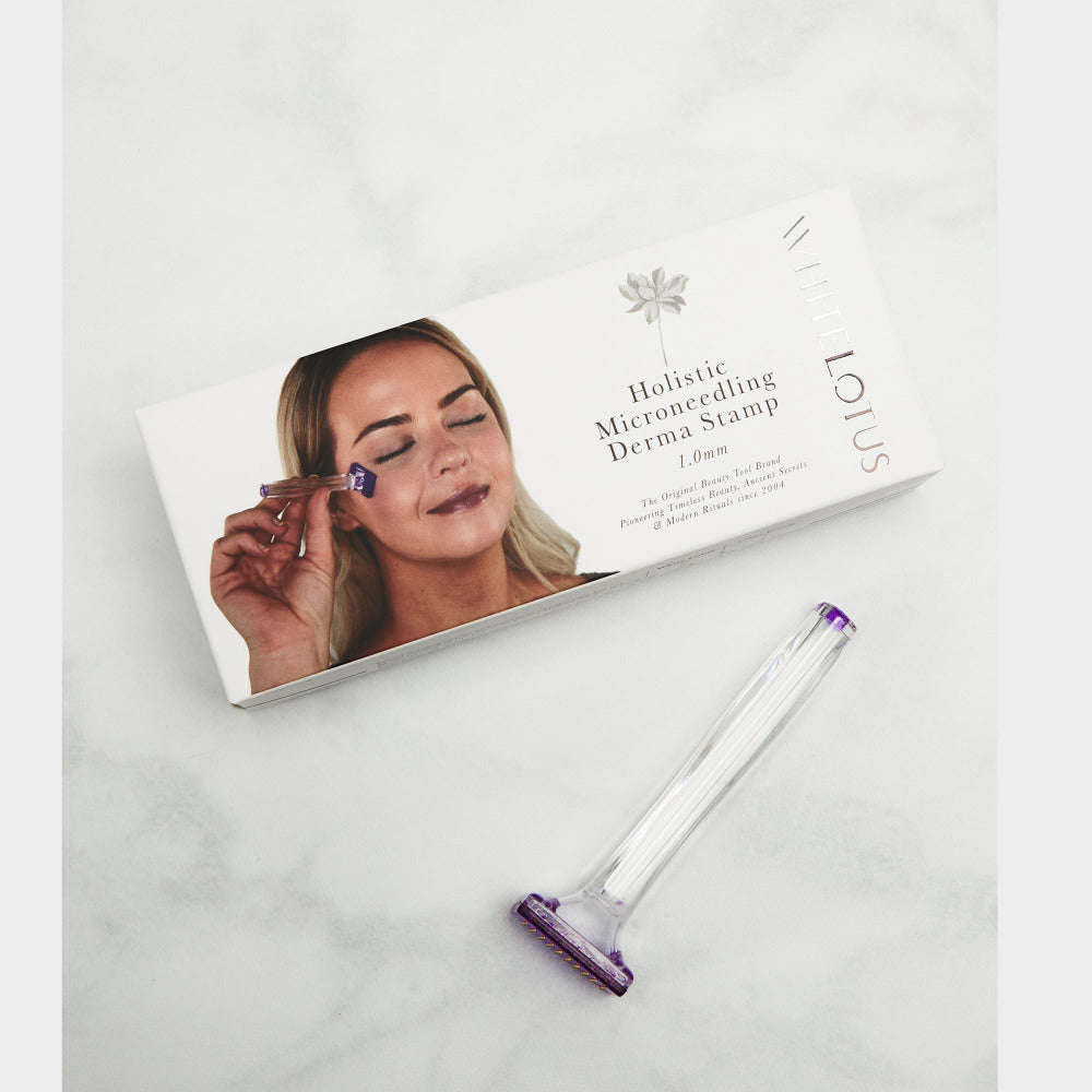 Haarausfall Mikronadel-Kit - mit Derma Stamp, Sägepalme & He Shou Wu