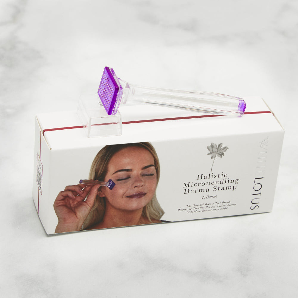 Haarausfall Mikronadel-Kit - mit Derma Stamp, Sägepalme & He Shou Wu
