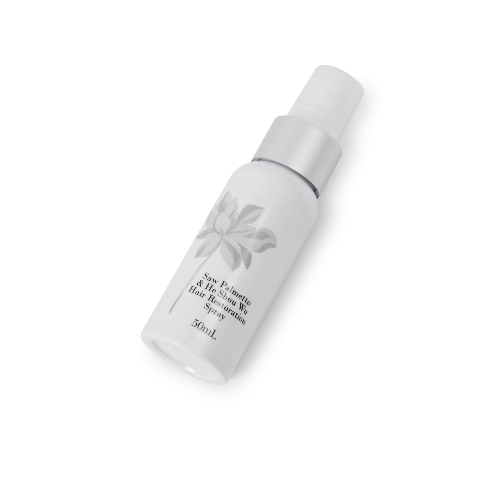 Spray para la pérdida de cabello de Saw Palmetto y He Shou Wu 50mL