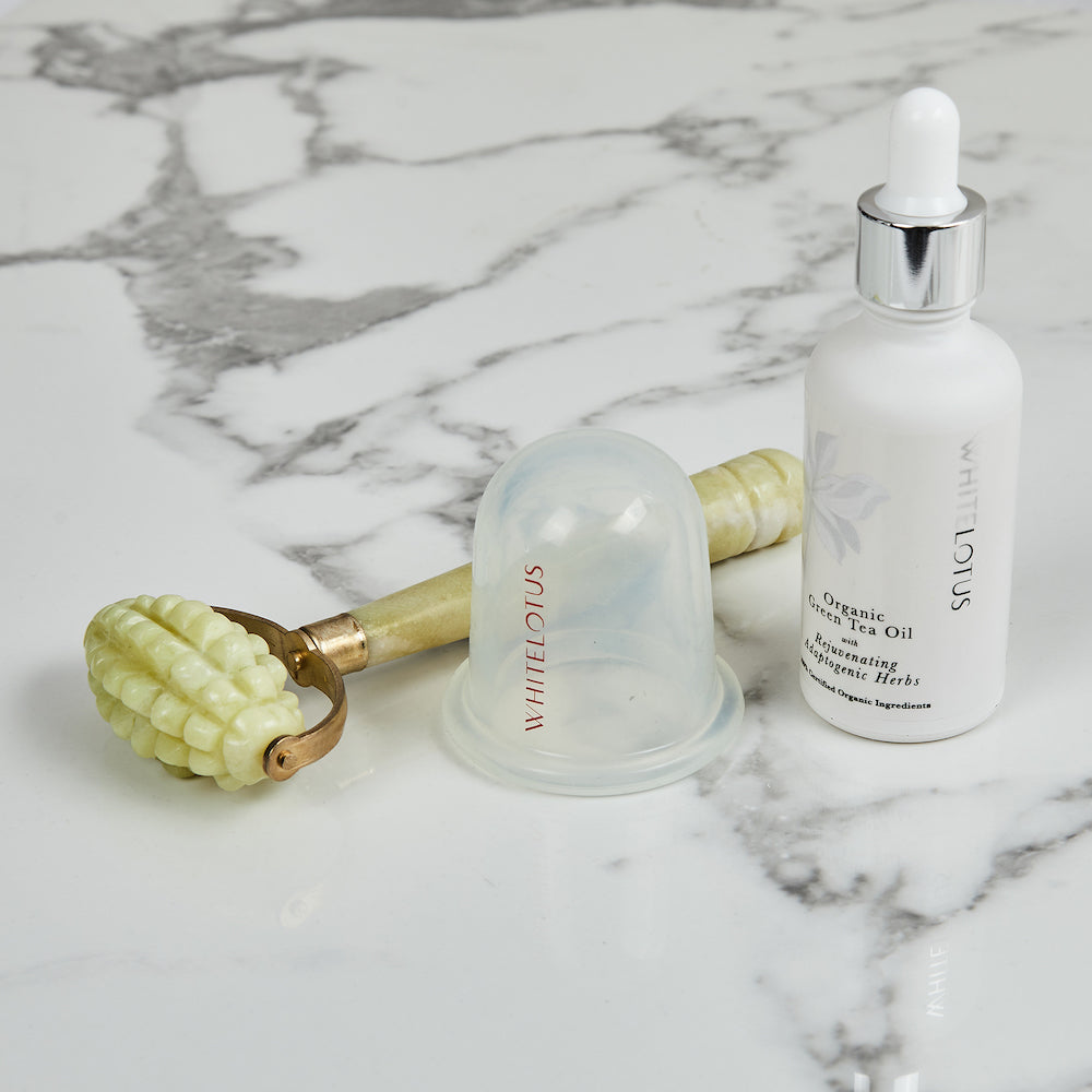 Kit de rouleau en jade pour vergetures et cellulite US