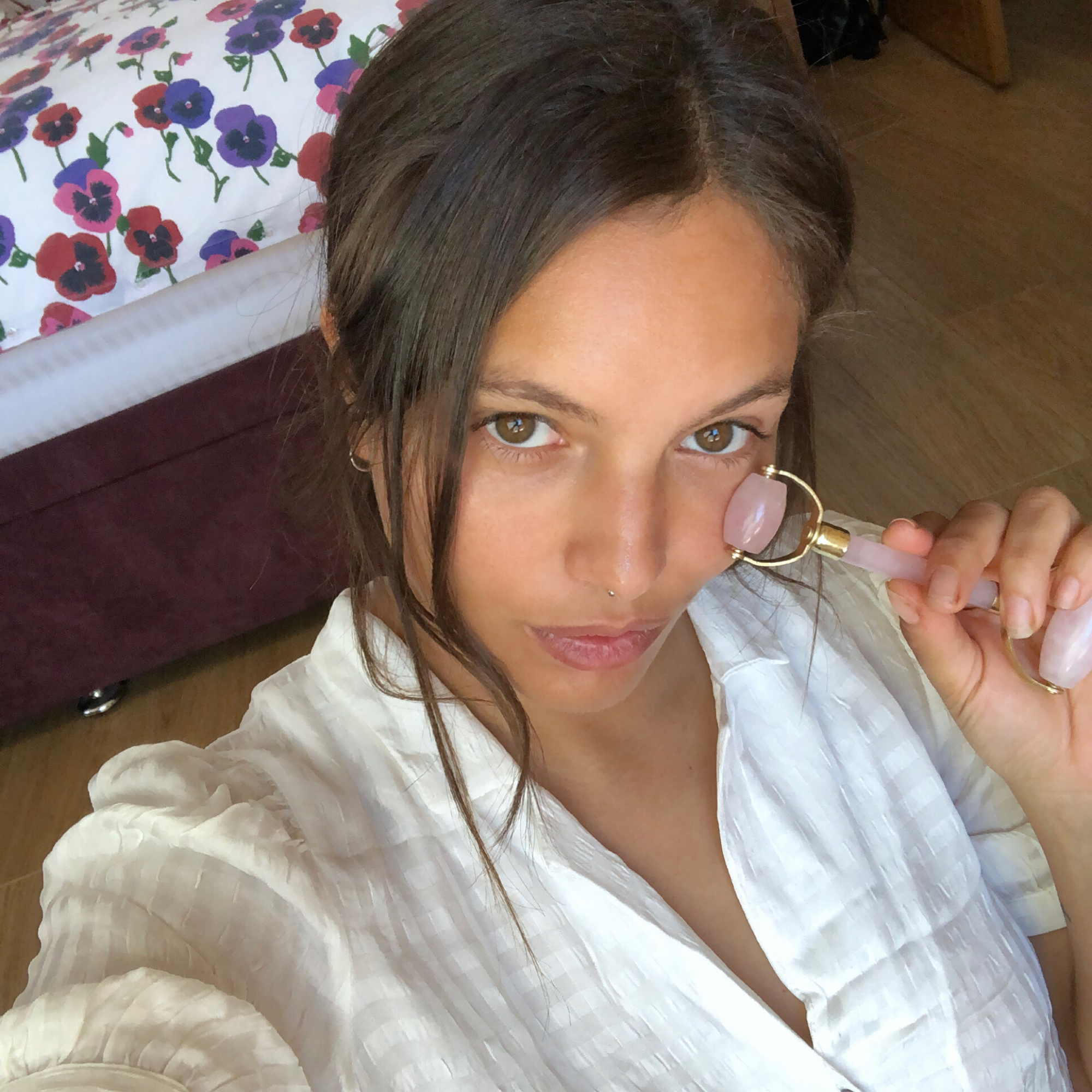 Cristal de Quartz Rose pour le Visage US