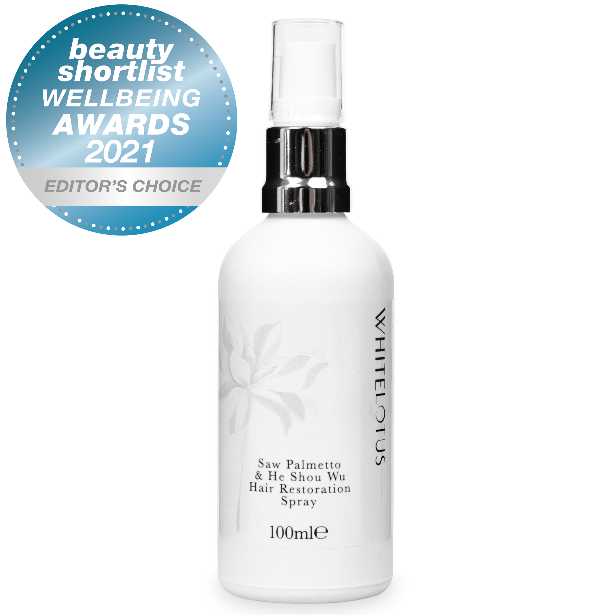 Spray para la pérdida de cabello de Saw Palmetto y He Shou Wu 50mL