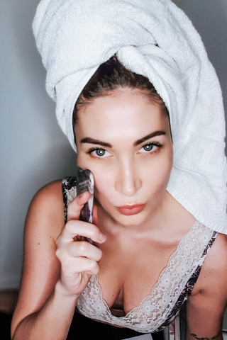 Cristal d'Améthyste pour le Visage US