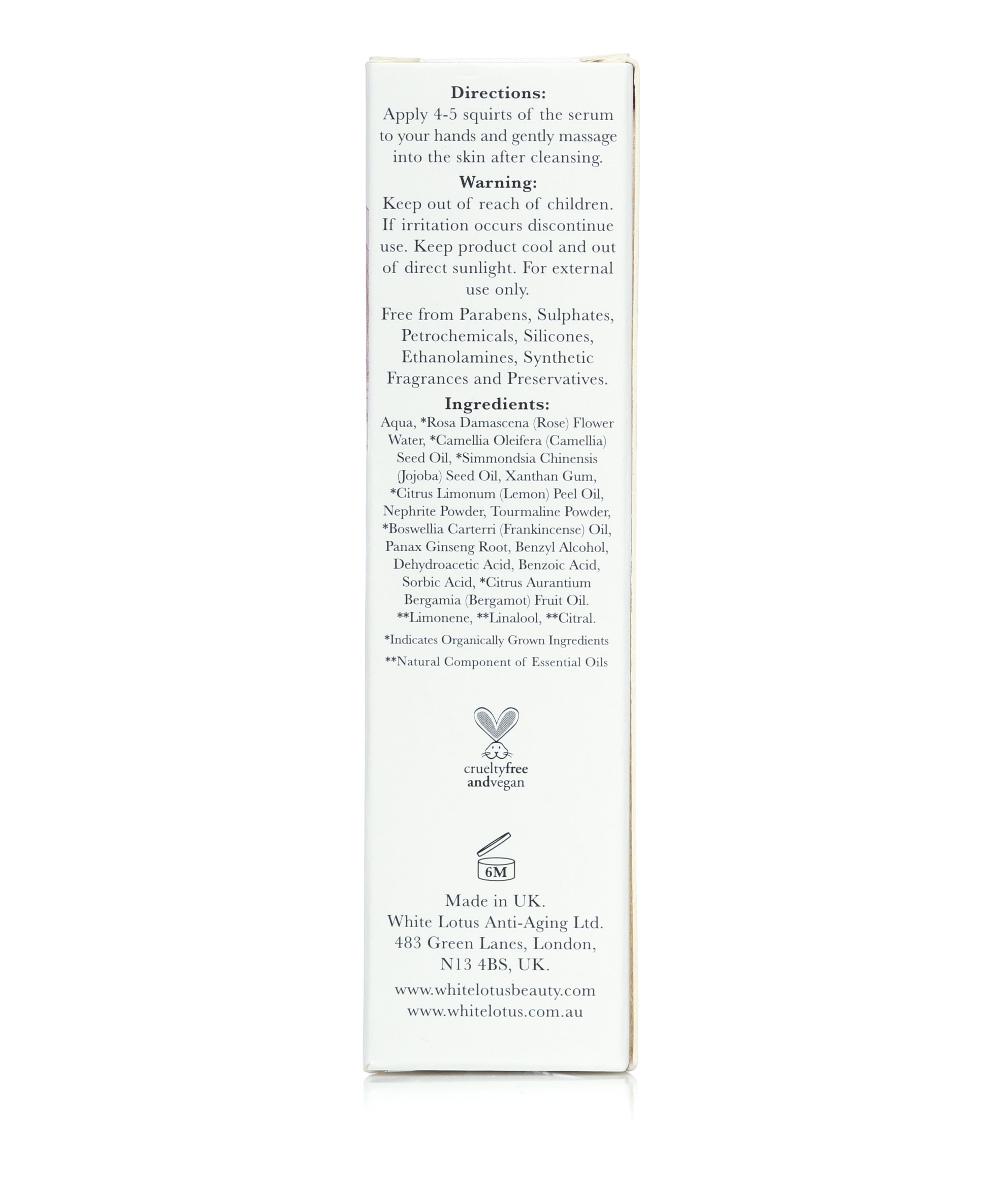 Sérum facial en cristal de jade activé et tourmaline 30mL US