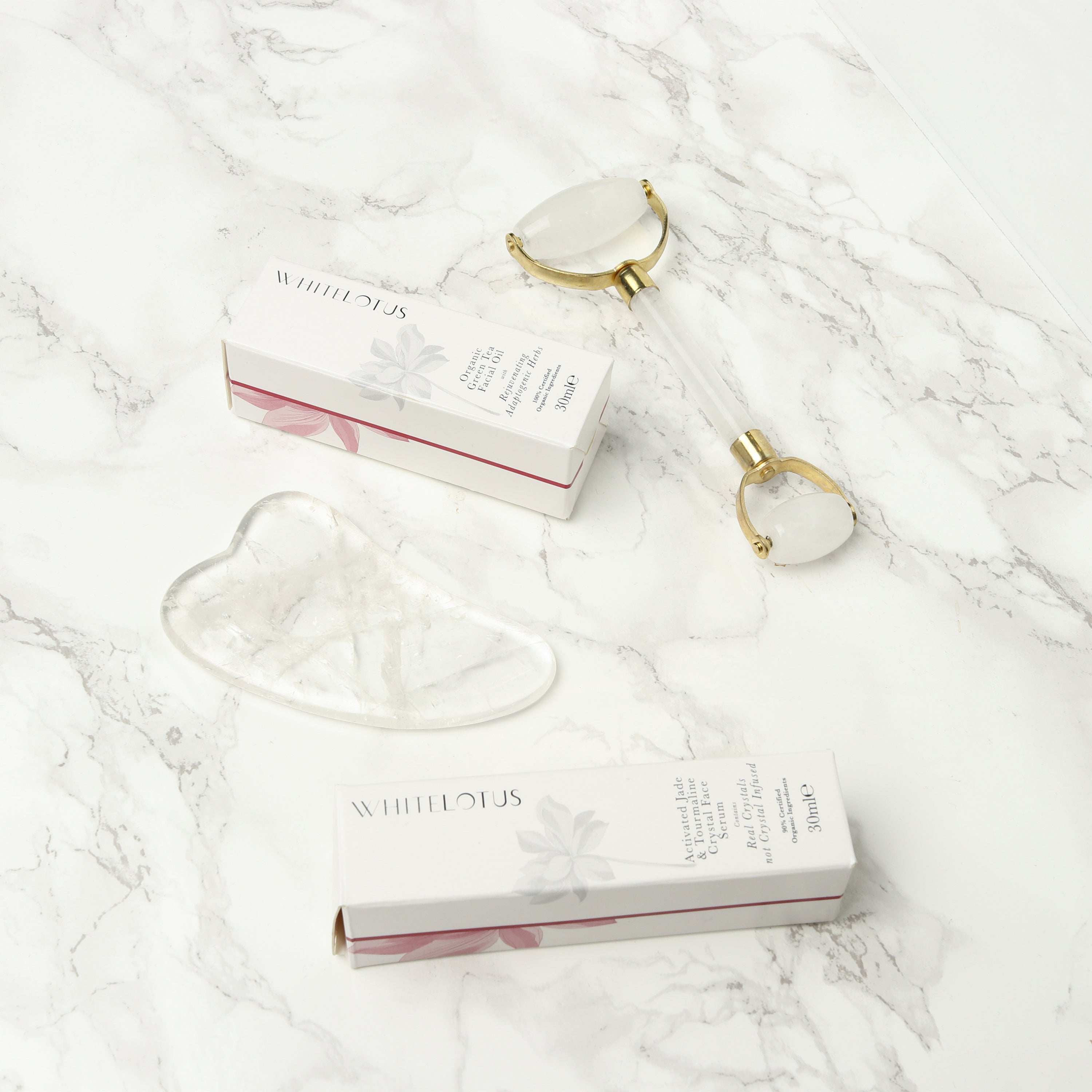 Cristal de Quartz Clair pour le Visage