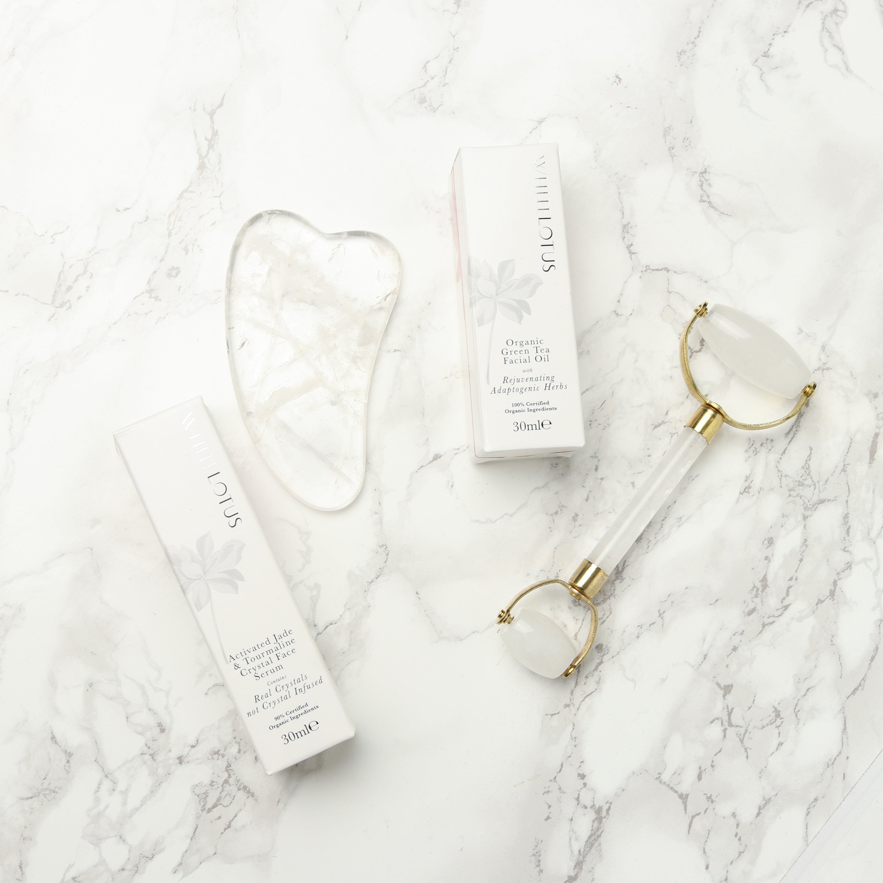 Cristal de Quartz Clair pour le Visage