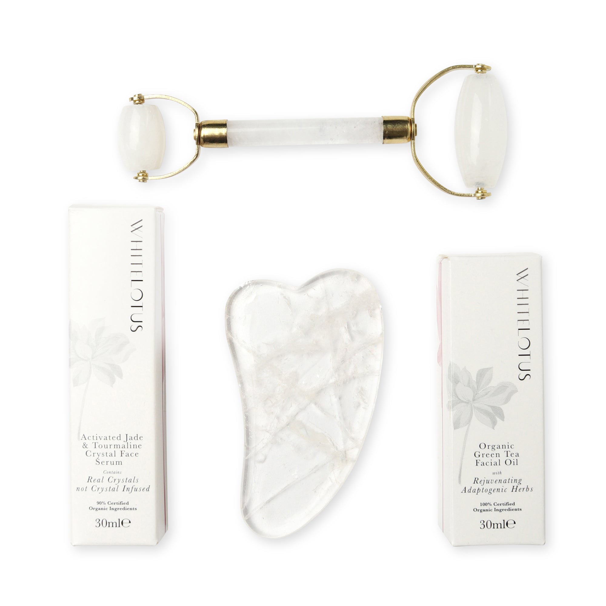 Cristal de Quartz Clair pour le Visage