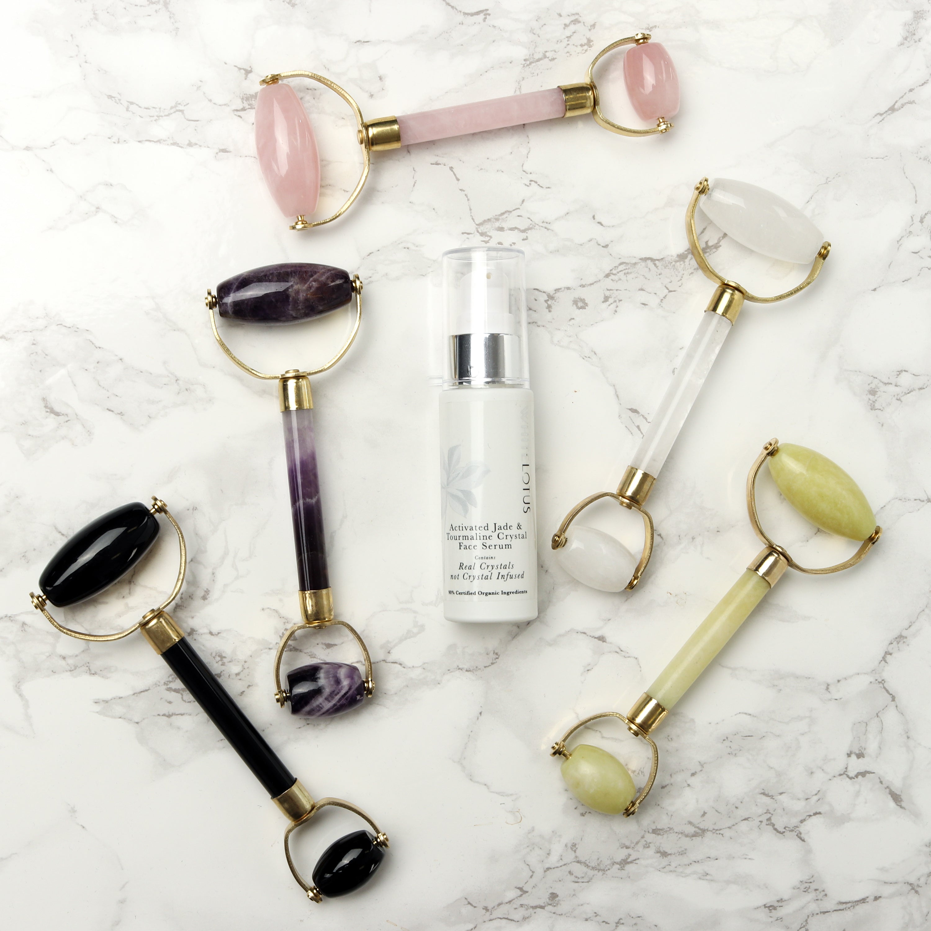 Crystal beauty tool gift sets