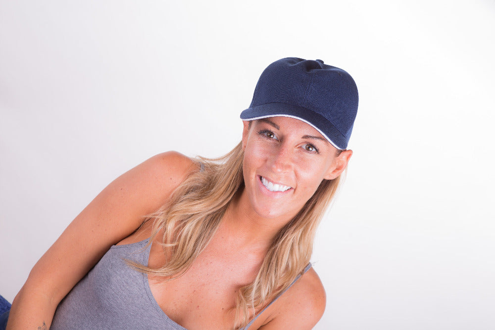 Pure Silk Lined Sports Cap - Combats Hair Loss & Frizzy Hair -