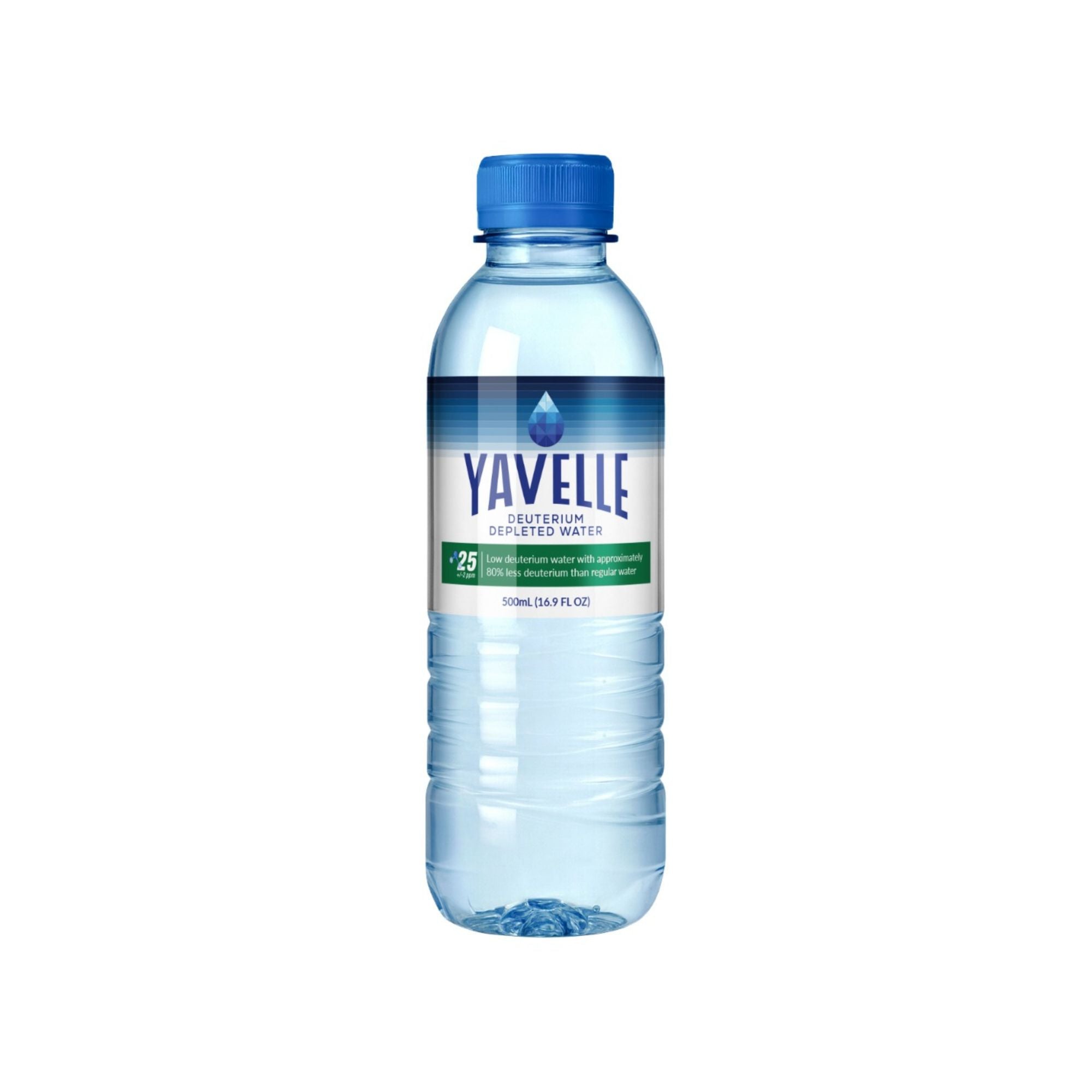 Yavelle water bottle on a white background